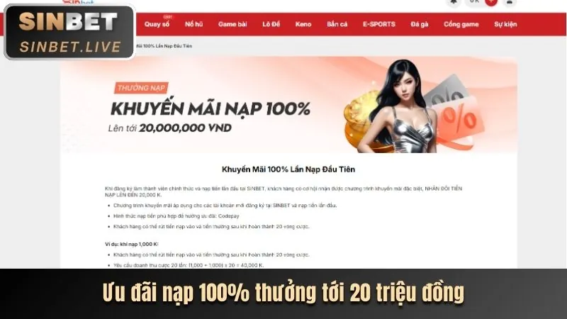 Truy cập trang chủ và nhấn nút đăng ký